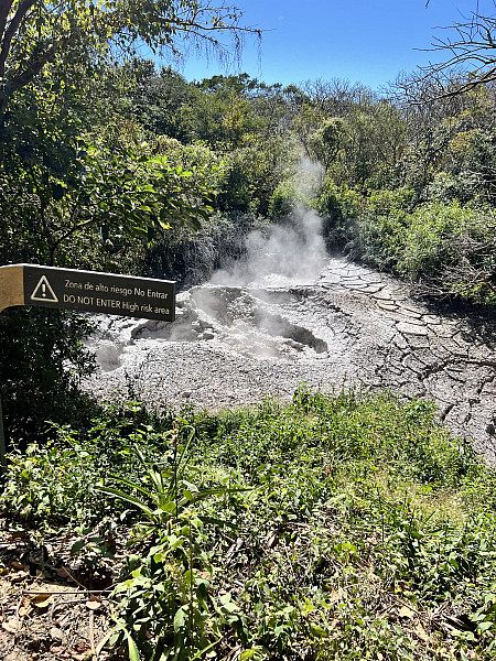 Gallery 4: End of our hike at a volcano