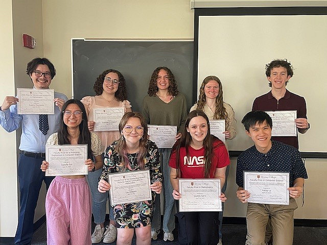 Congratulations to the 2025 Math student award honorees. Each year, the department recognizes outstanding students following the annual t...