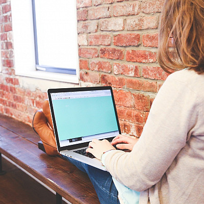 Innovation in technology is transformative for individuals with disabilities, student with laptop