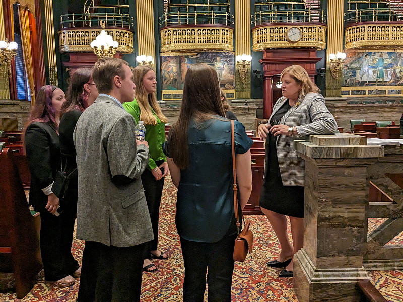 Civic Spark Hub students gain practical insights into policy-making through simulations, community partnerships that build skills in poli...