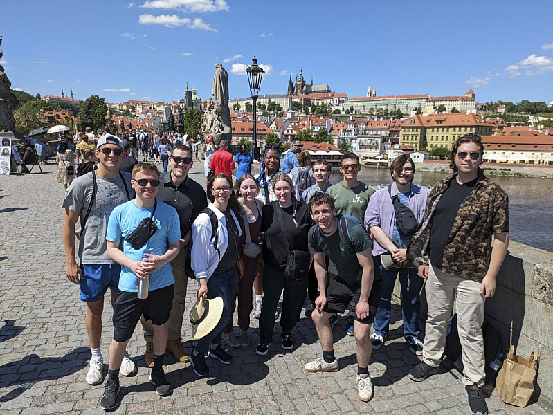 Almost three decades after the Fall of the Berlin Wall, students in the Economies in Transition course travel to Europe with faculty to i...