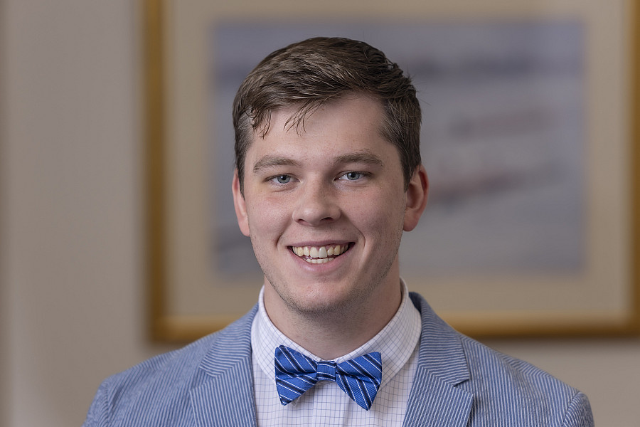 Cole Grubbs '25 works at the Haverford Trust Company in Radnor PA. where he works alongside five other Ursinus graduates. At Ursinus, Cole w
