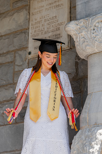 After graduating from Ursinus, Allie Nenish '25 is pursuing an M.S. in Business Analytics and AI from Villanova University while working as