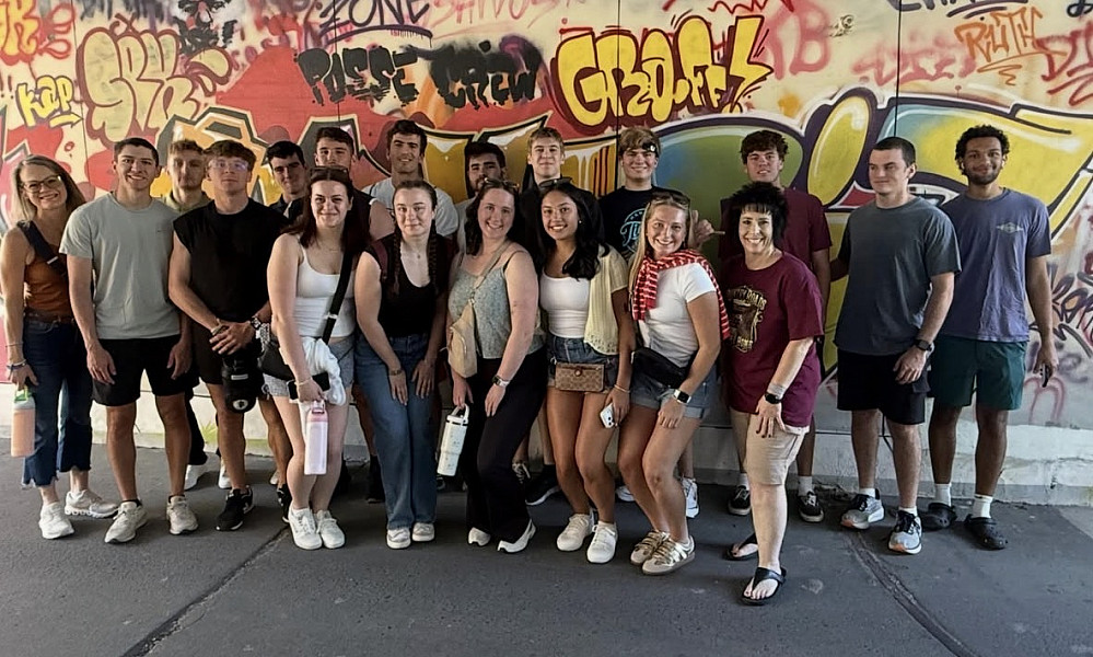 This summer, Ursinus students embarked on the Economies in Transition faculty-led trip to Berlin and Prague to explore how economies in th