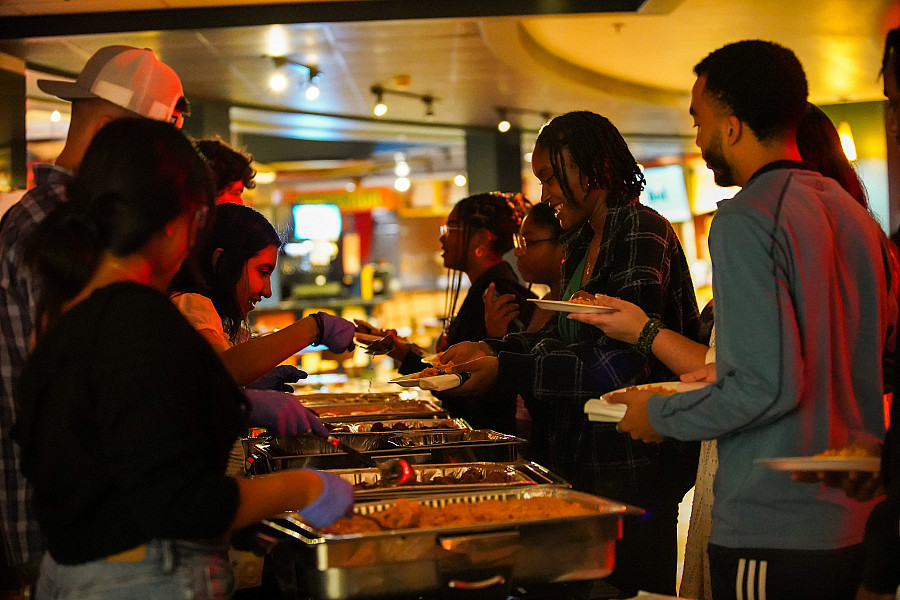 ALMA Latin Night -- Wismer Lower transforms into a party for a traditional Latin Night event with food, music and plenty of dancing