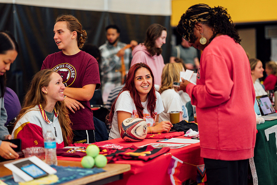 Student Engagement hosts and Activities Fair in Fall where students can meet and sign up for over 80+ clubs. Women's Rugby is an active a...