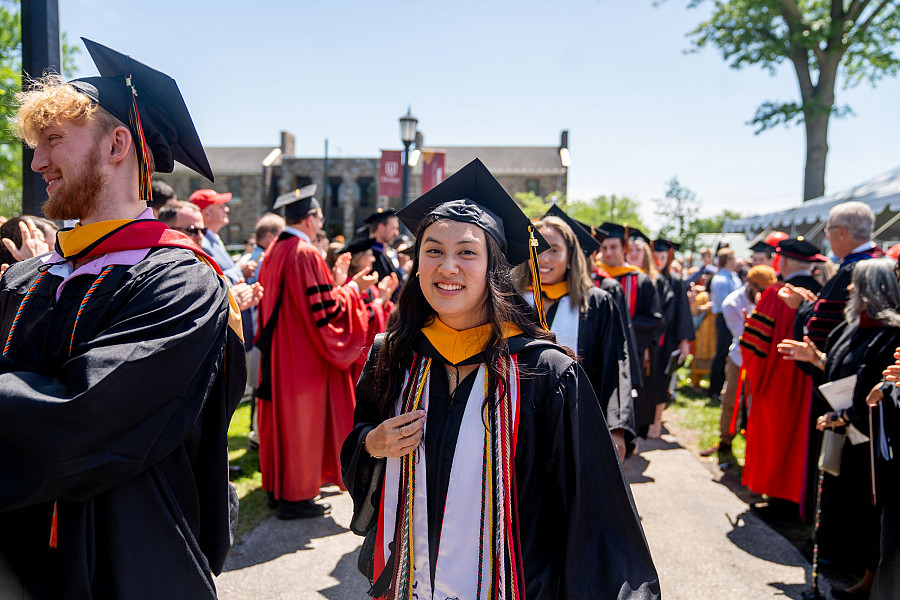 Ursinus College proudly celebrated the Class of 2025 at the 152nd commencement ceremony on May 17 on the Berman Lawn.
