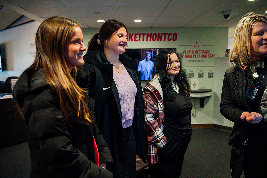 Students tour locations in Montgomery County for Experiential Learning Week with Valley Forge Tourism board