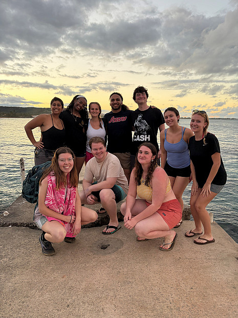 2026 Melrose Fellows at beach in Loiza PR