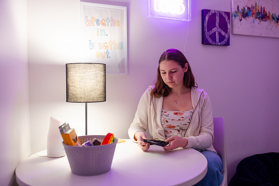Quiet Rooms in ISS and ODA in Lower Wismer