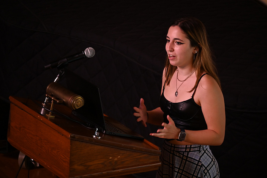 Recent grad, Jessica Schnur's turned a personal story into a Summer Fellows passion project, a film entitled:  What Is the Story of ...