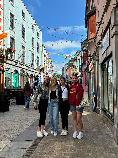 Steph Donato '26 study abroad Ireland summer 2025